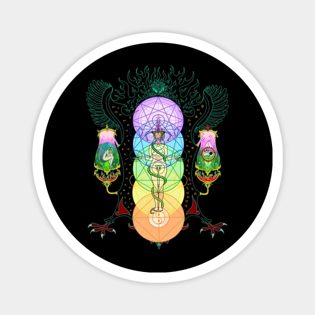 Anima Mundi Chakra Magnet by Soth Studio